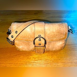 Vintage Coach Soho Leather Handbag